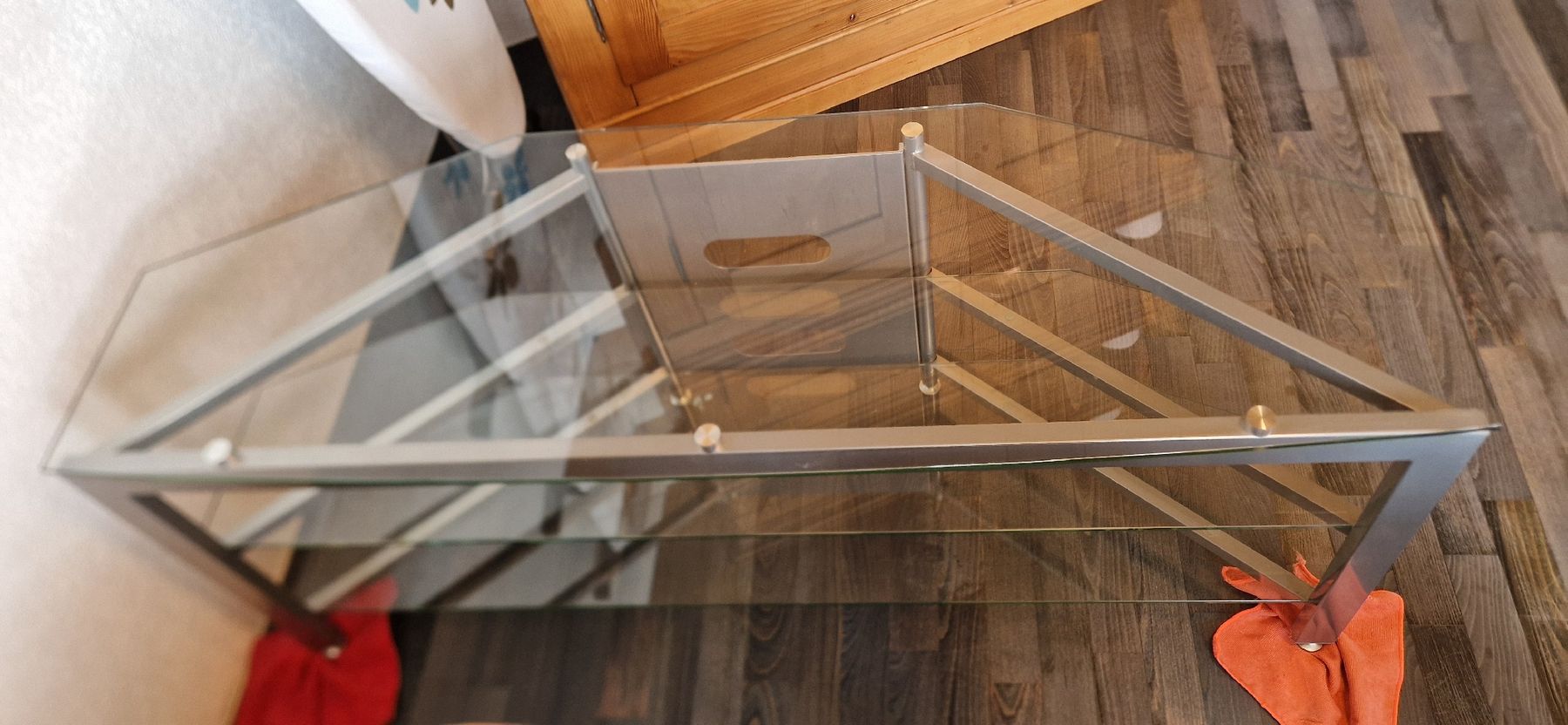 Mobili TV: TV Möbel Glas / Metall – Usato da Jakobsbad venduto da jube.schmid 1