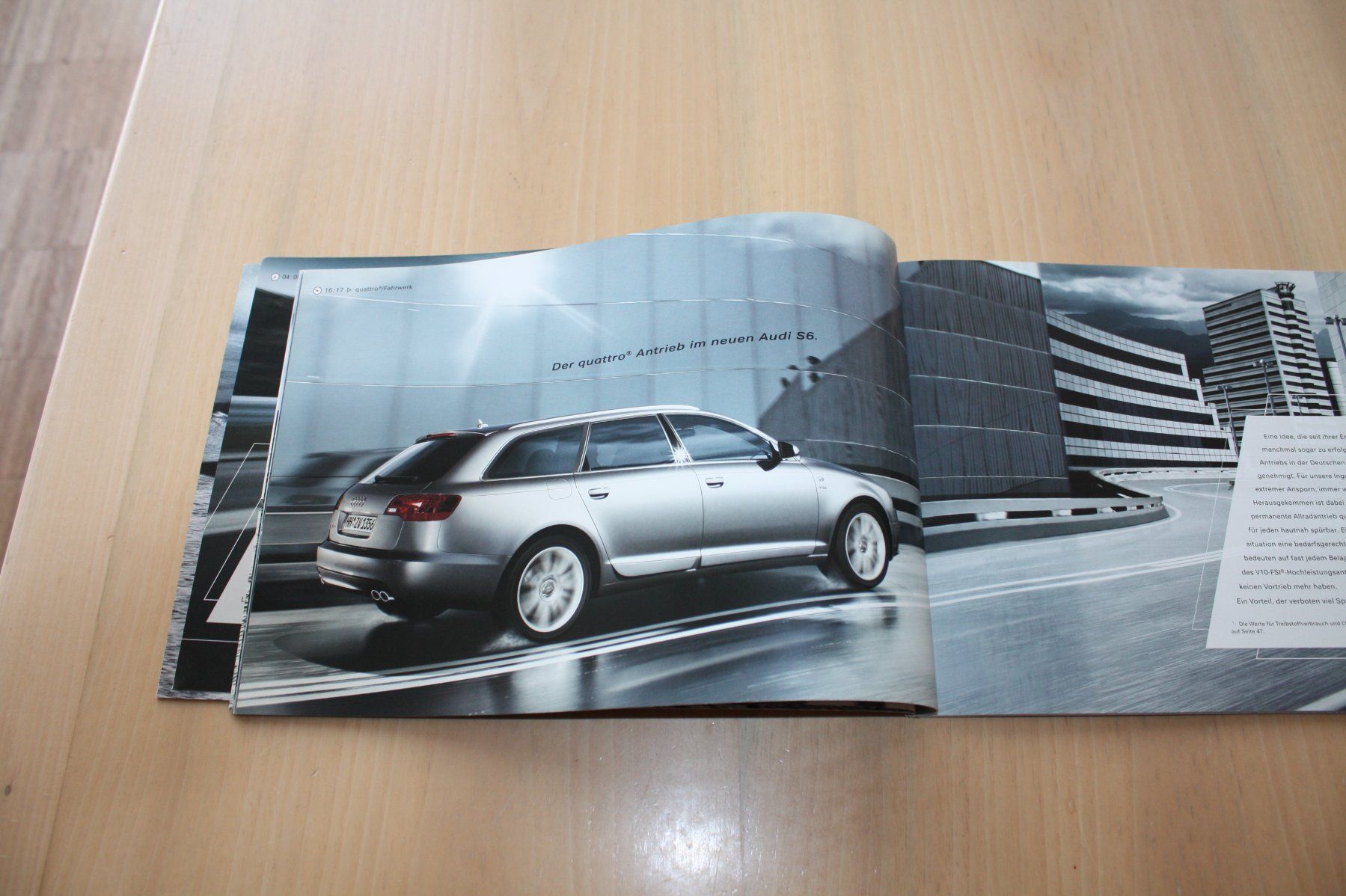 Audi Documenti: Audi S6 CH-Prospekt / Broschüre 3/2006 – Usato da Wikon venduto da erwin400 4