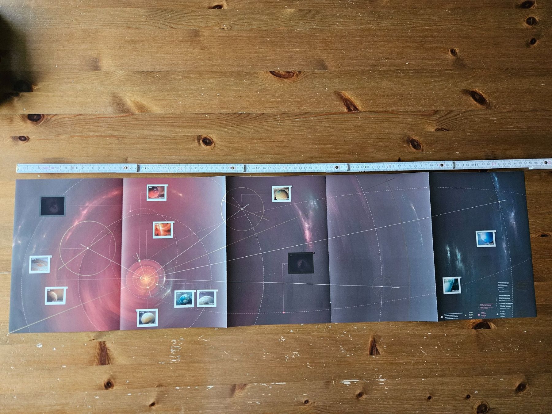 Tutti i francobolli: 2025 Spezialbogen Planeten / Sonnensystem postfrisch – Nuovo (secondo la descrizione) da Rickenbach SO venduto da Bytebull 5