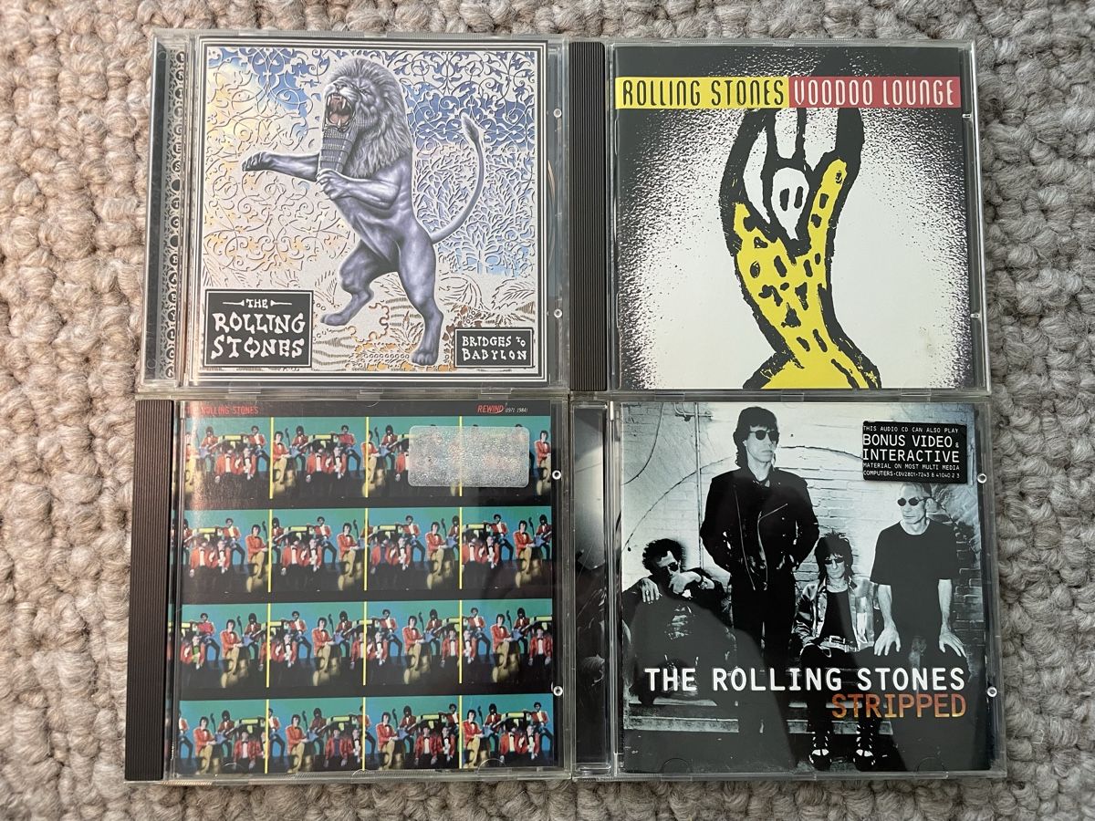CDs: 4x The Rolling Stones  – Gebraucht aus Reinach AG von trigger7811