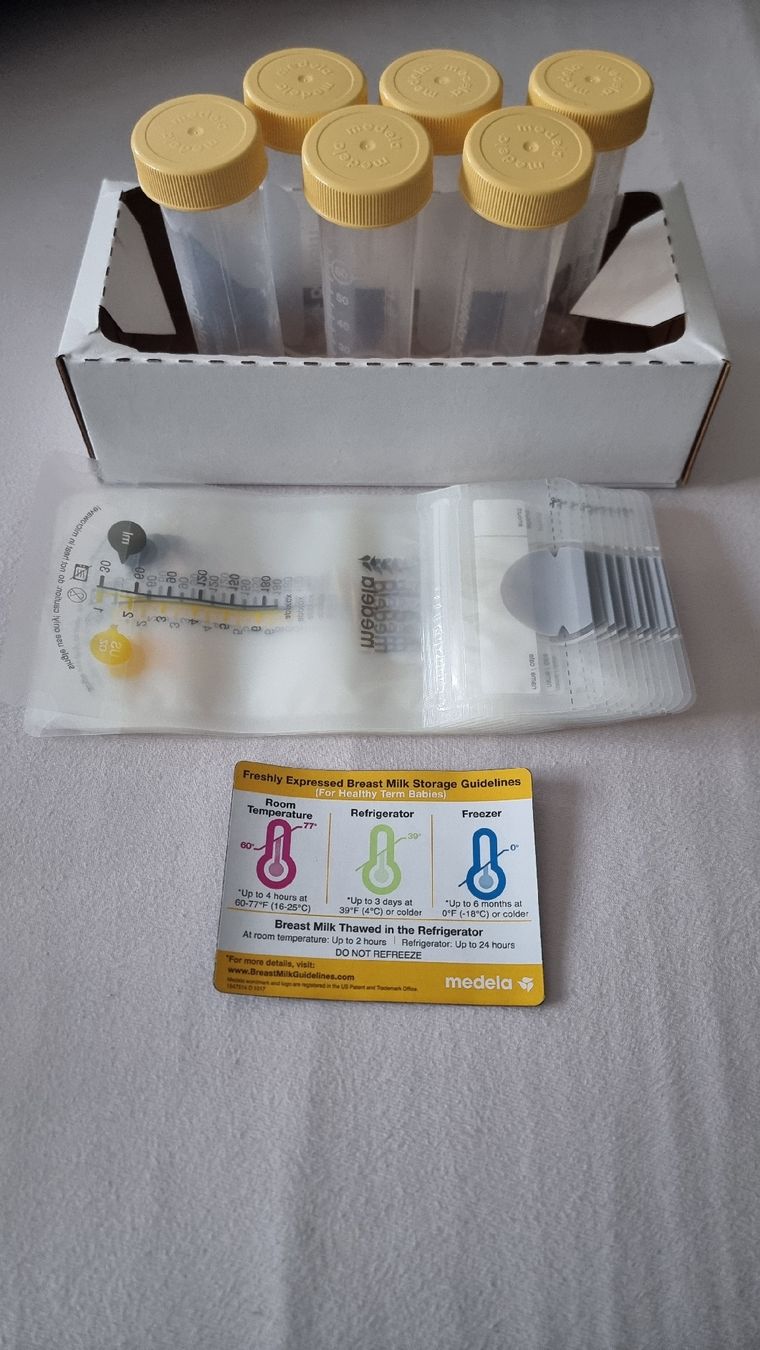 Medela Pasti del neonato: Medela set für Muttermilch – Usato da Bern venduto da Ninath 2
