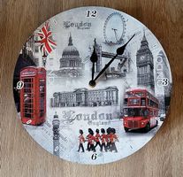 Holz Wanduhr London
