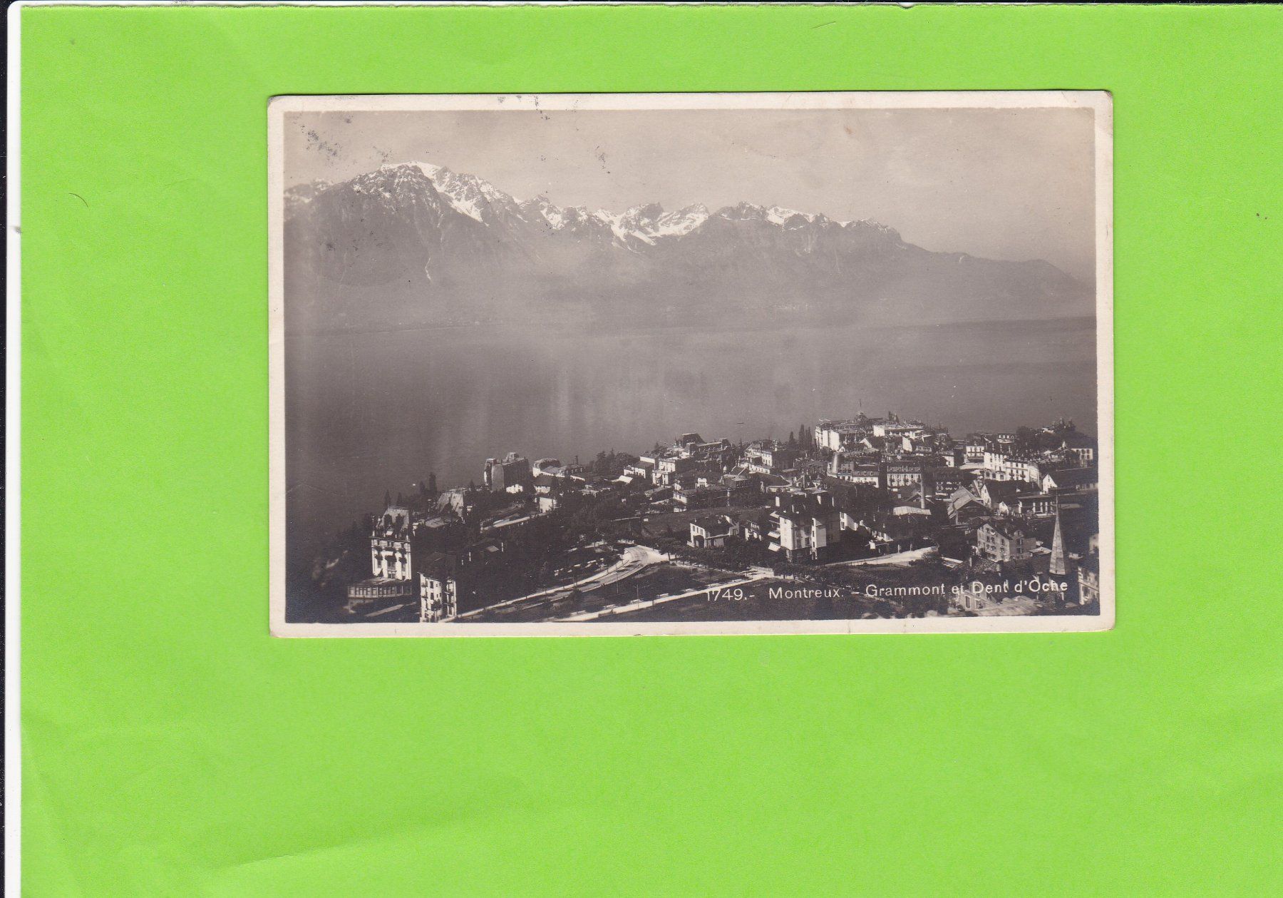 Ansichtskarten: Montreux – Gebraucht aus St. Peterzell von neckertal