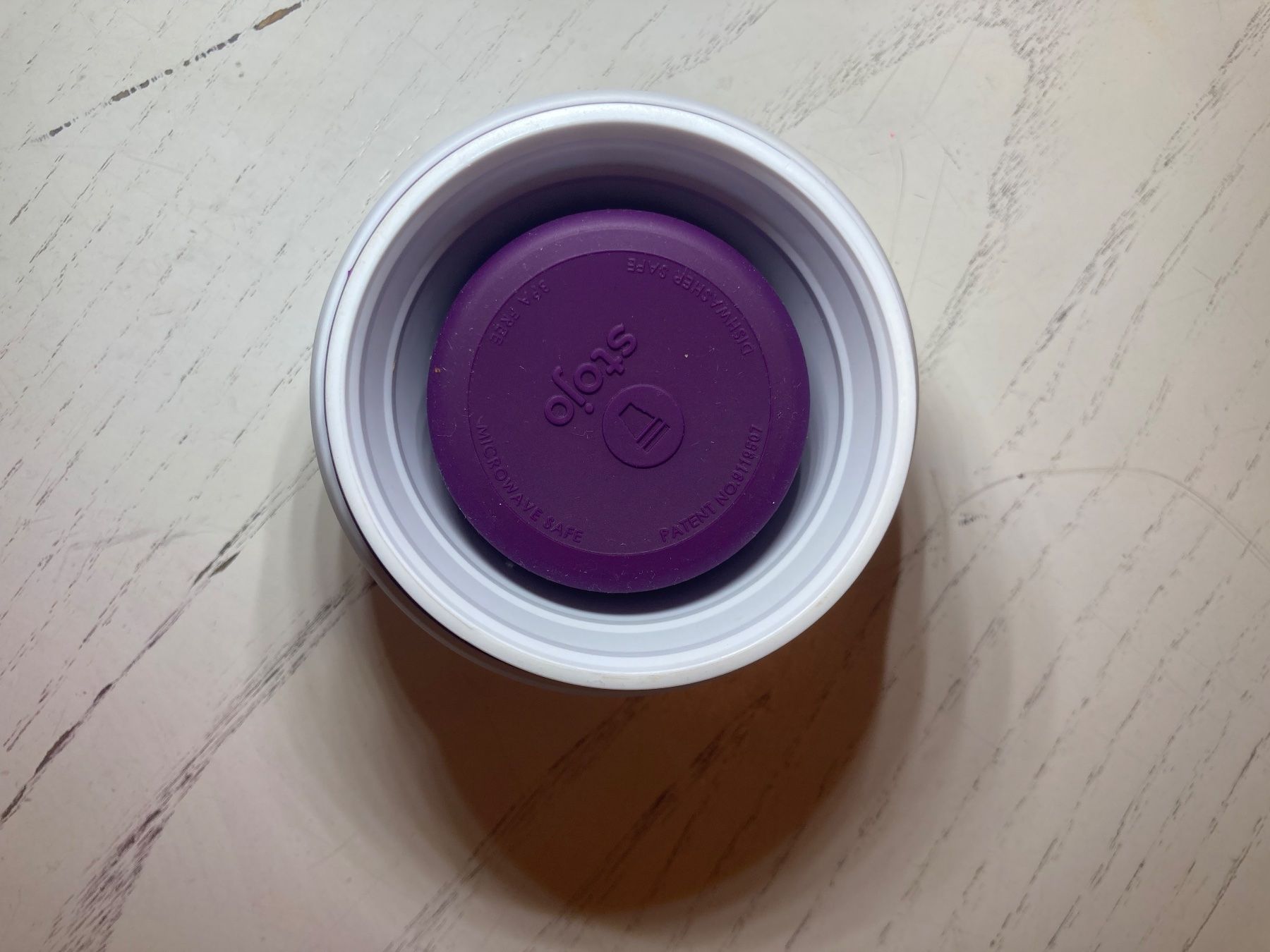 Tassen: Stojo Collapsible Coffee Cup, Purple, 355ml – Gebraucht aus Zürich von sele_x 8