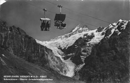 Grindelwald (BE) Sesselbahn First Schreckhorn