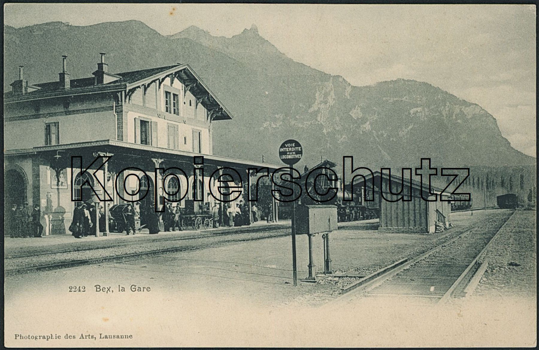 Cartoline postali: VD Bex - Bahnhof - Bahn – Nuovo (secondo la descrizione) da Schindellegi venduto da Jonathan77