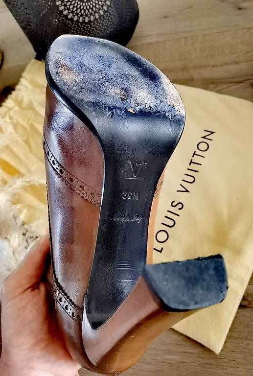 Damenschuhe: Louis Vuitton Pumps: On Time Lace-up Pump Fall-Winter 2012 – Gebraucht aus Hirzel von Margarita_HandMade 4