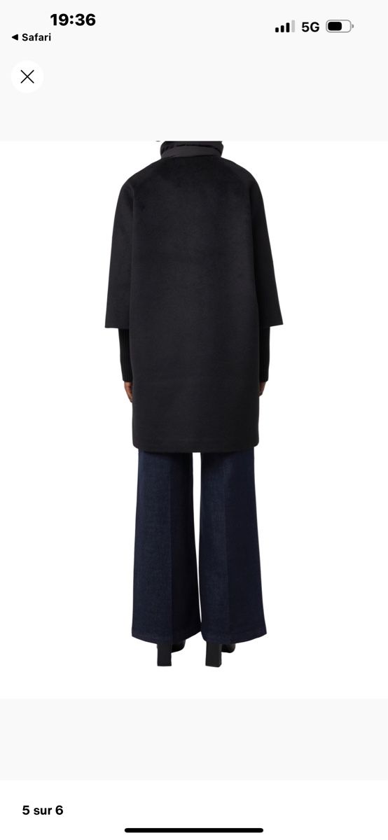 Comma Cappotti: Comma manteau noir taille 42 – Usato da Brügg BE venduto da rah_mqh8 1