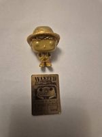 Goldene Onepiece Ruffy Wanted Figur.
