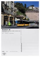 Neuchâtel Ecluse Postbüro Postauto Car Mercedes O530 Citaro