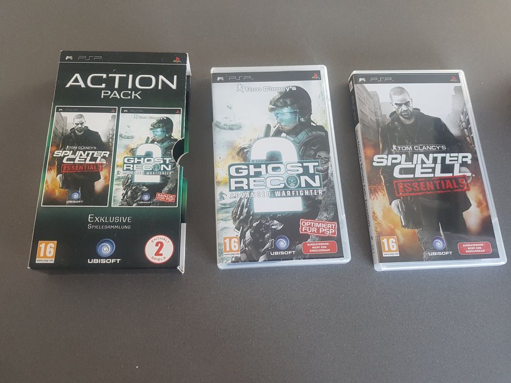 Splinter Cell Essentials und Ghost Recon Advanced Warfighter | Kaufen ...
