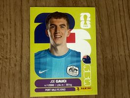 Panini FIFA World Cup 2026 Sticker Joe Gauci AUS 3