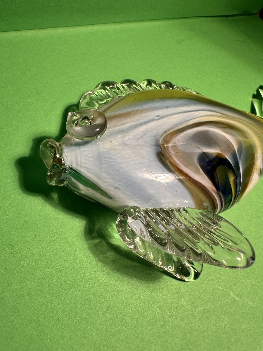 Murano Bicchieri: Schöner Muranoglas Fisch Dekofisch – Usato da Zürich venduto da marusapulmi 5