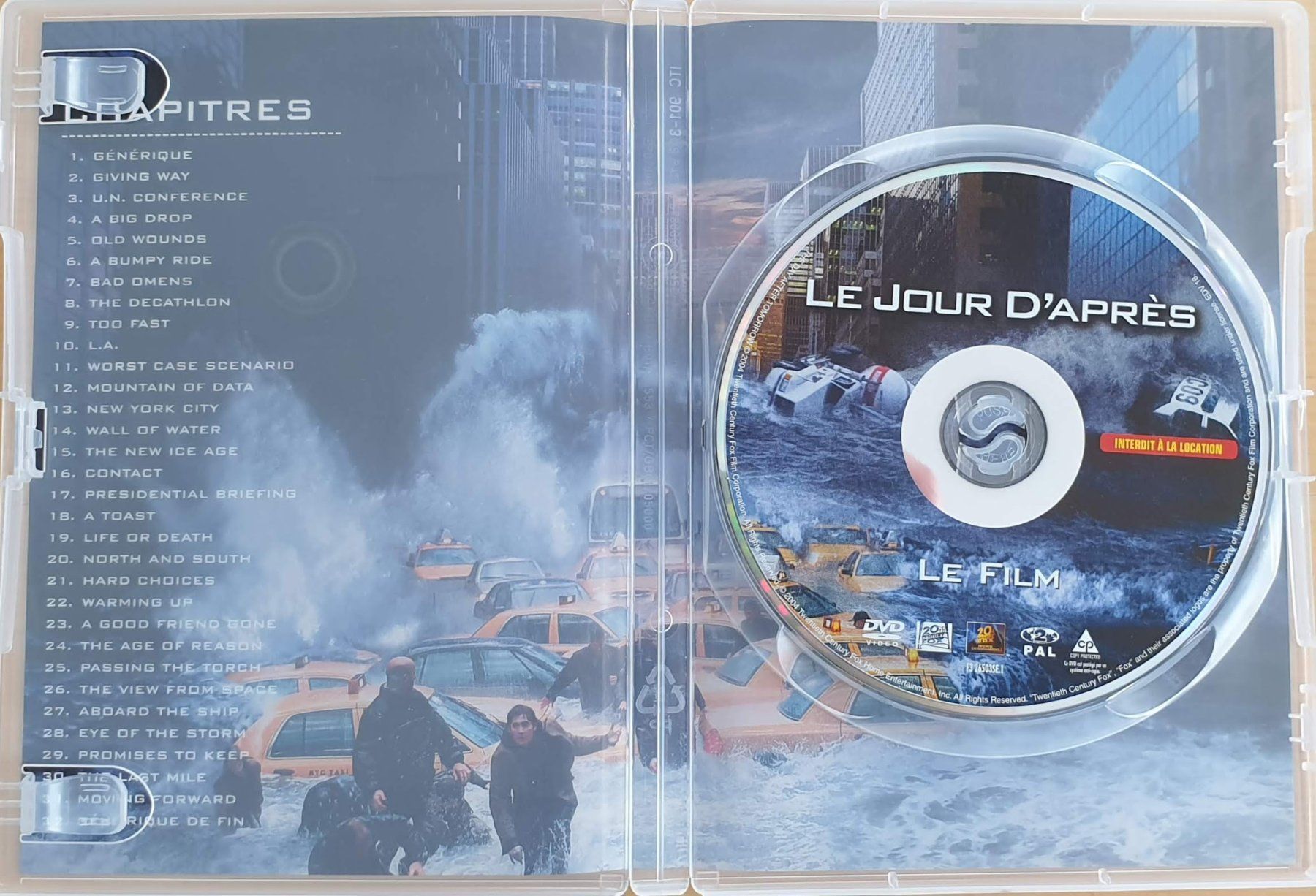 Tutti i DVDs: Le Jour d'après (2004) – Usato da La Tour-de-Peilz venduto da Resize 2