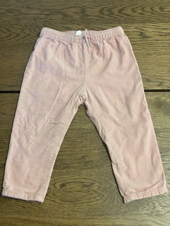 Mädchen Cordhose Rosa Grösse 86 (12-18M) guter Zustand