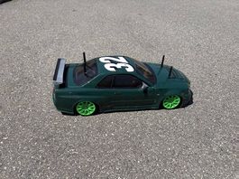 Tamiya Nissan GtR Tt02 Chassis