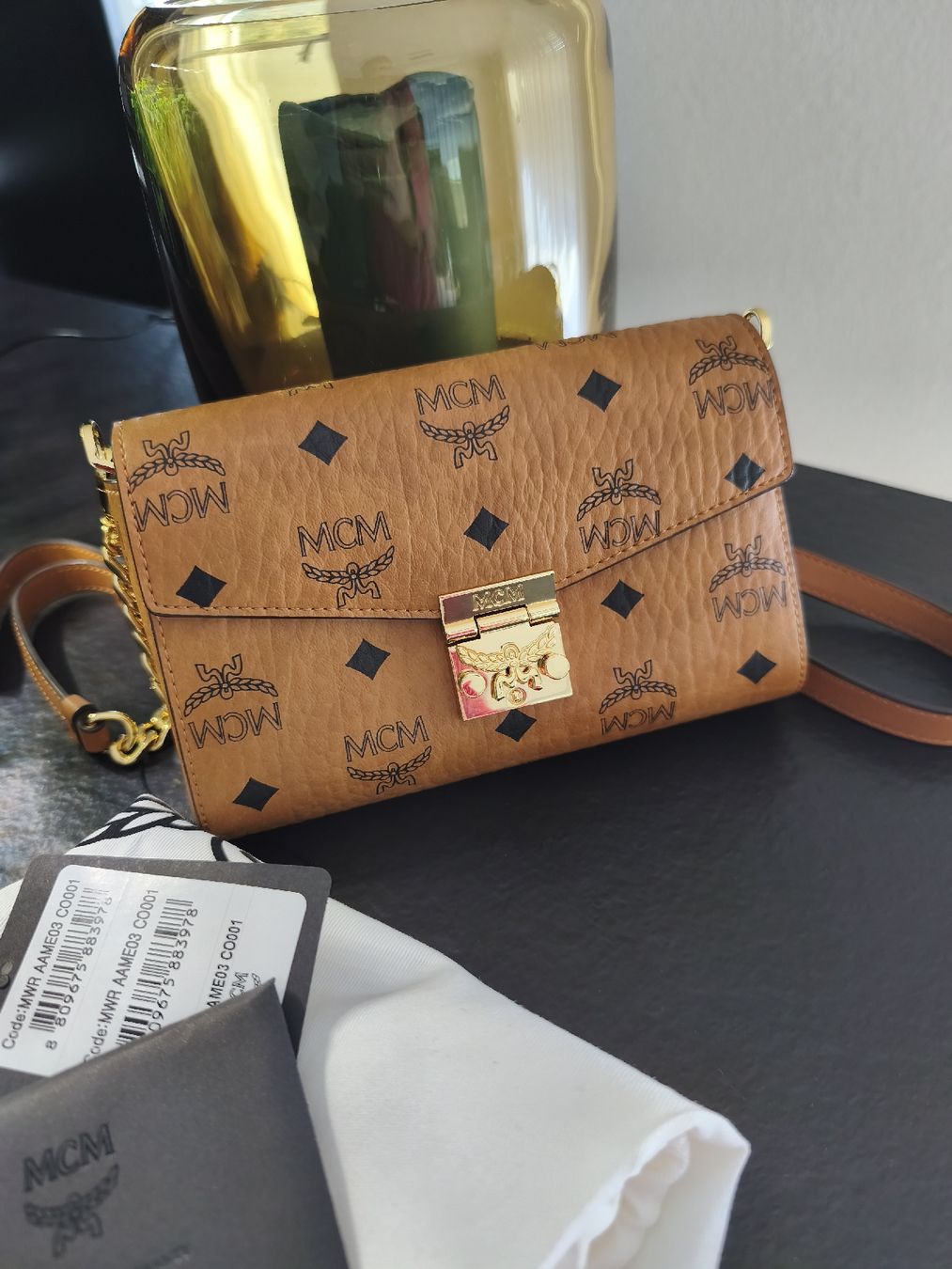 Mcm Altro in  Abbigliamento & Accessori: MCM Tracy - Pochette – Nuovo (secondo la descrizione) da Uznach venduto da Flower04