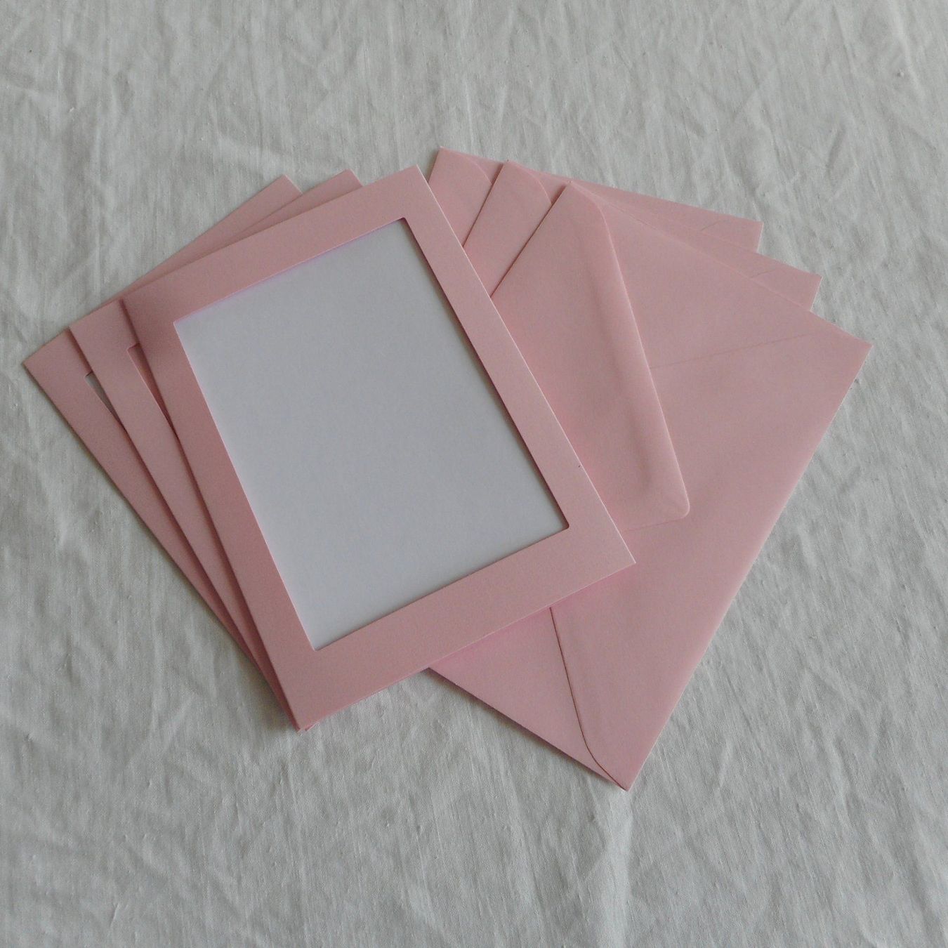 Cartoline: Passepartout Kartenset Rosa – Nuovo e nell'imballaggio originale da Niederlenz venduto da Berghem