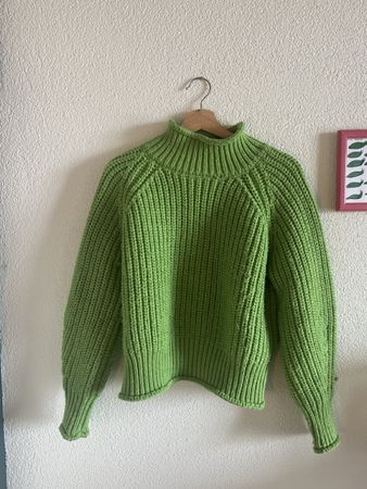 Strickpullover apfelgrün, Grösse L