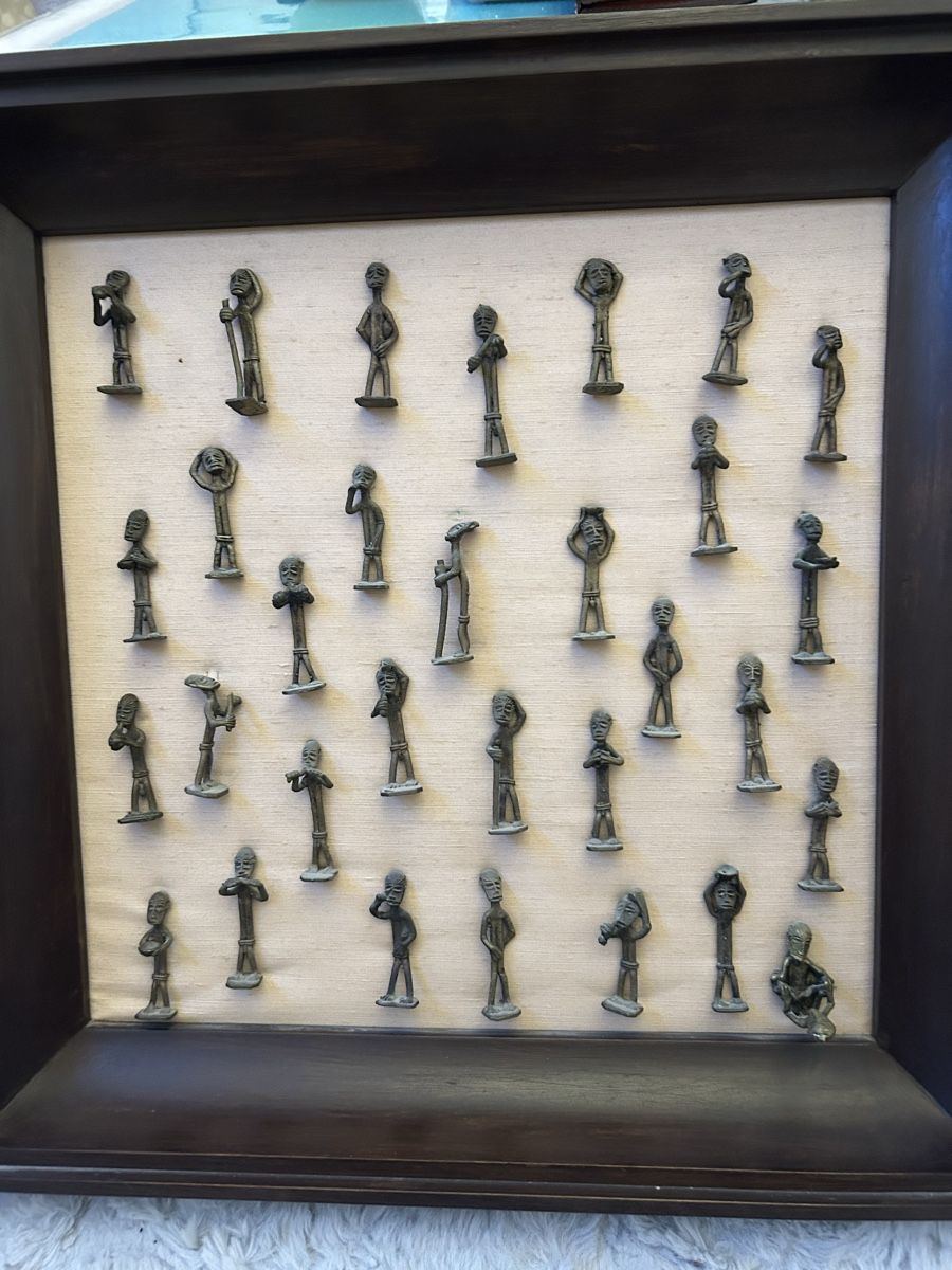 Statuette: Afrikanische Figur – Usato da Basel venduto da Krisztina.na