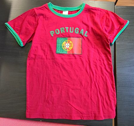 T-Shirt Portgal Gr. 134/140