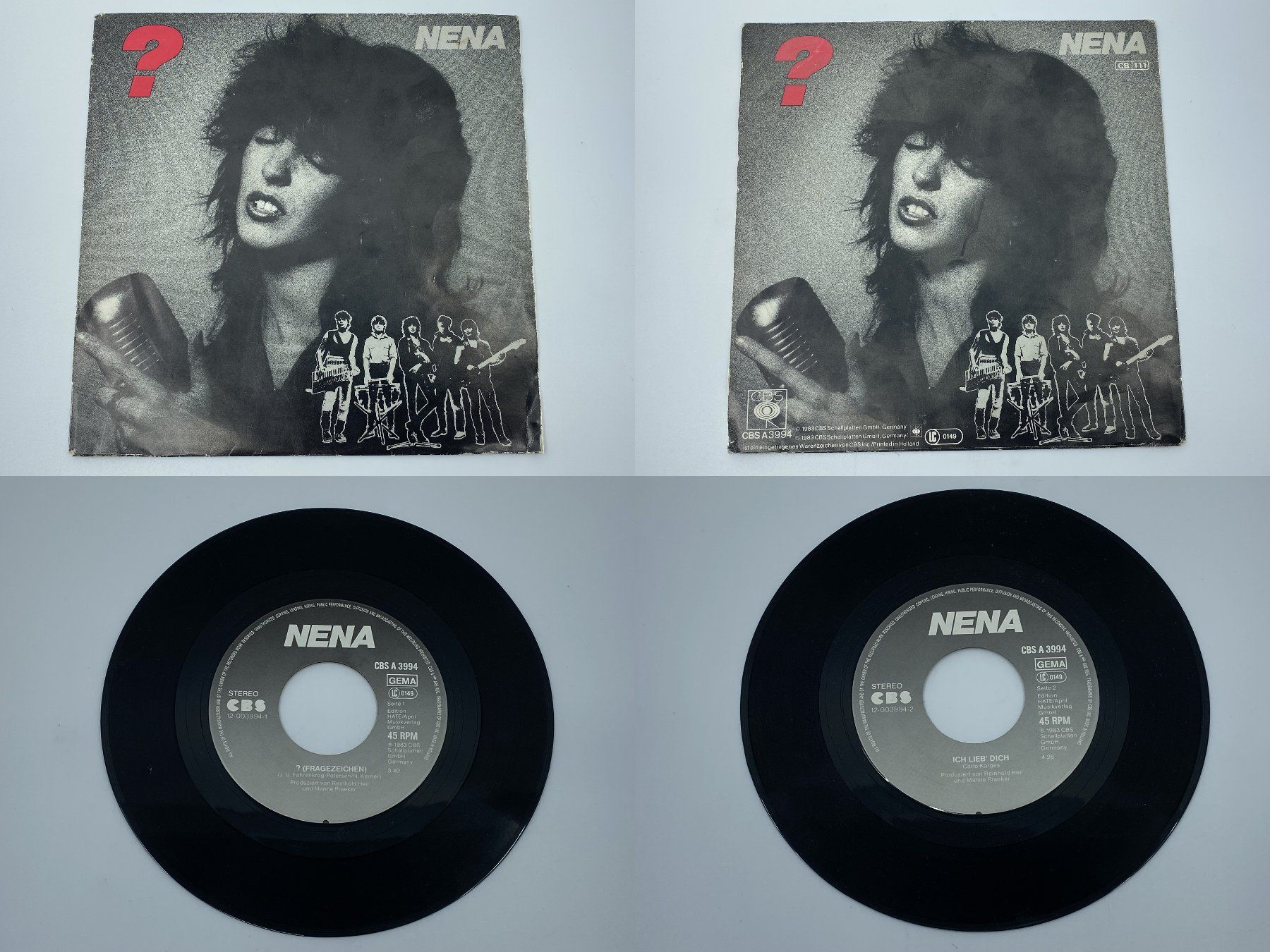 Dischi in vinile: NENA Fragezeichen – Usato da Langwiesen venduto da Restposten-24
