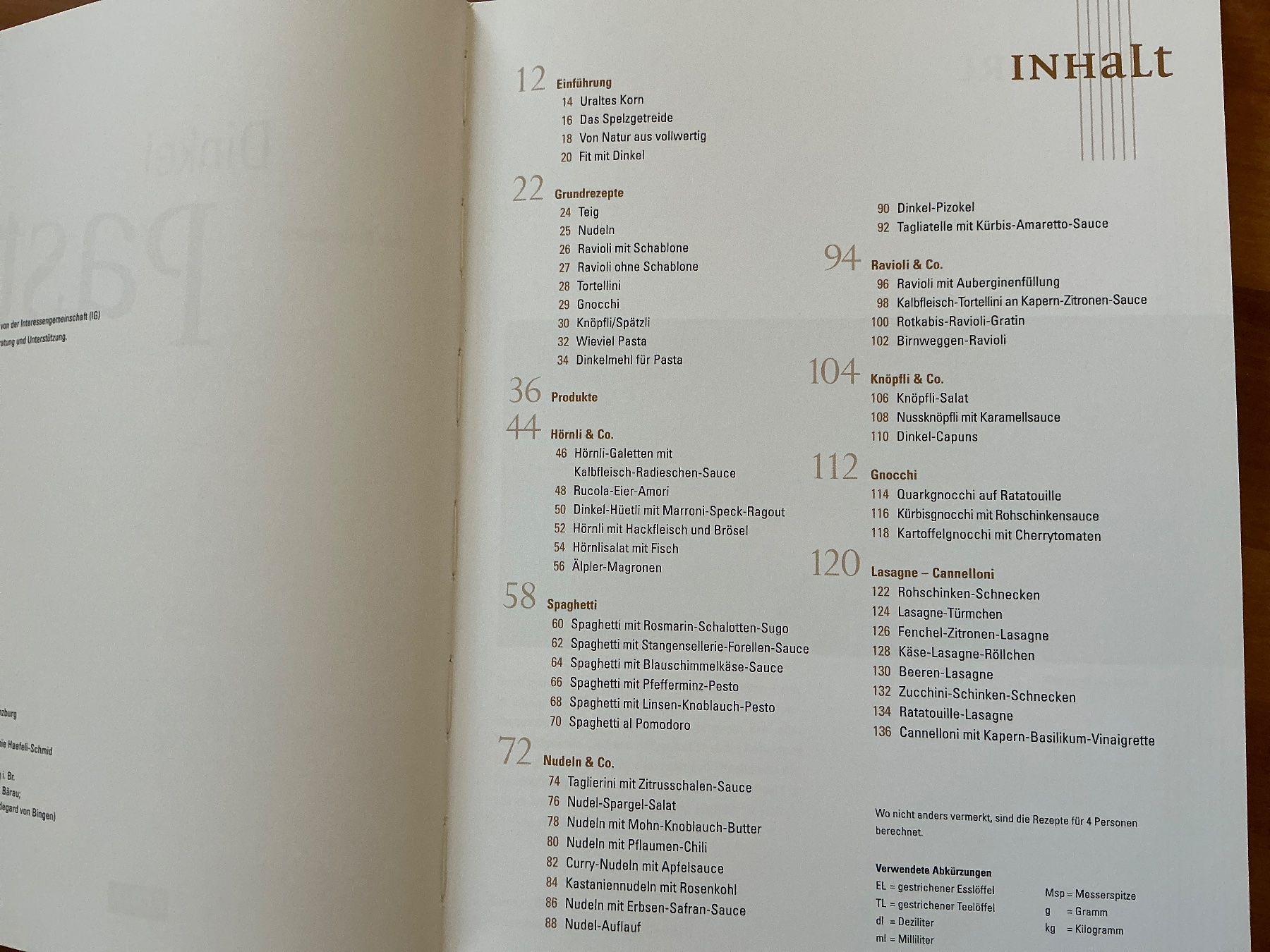 Libri: Dinkel Pasta – Usato da Kirchenthurnen venduto da Gluecksbrief 1