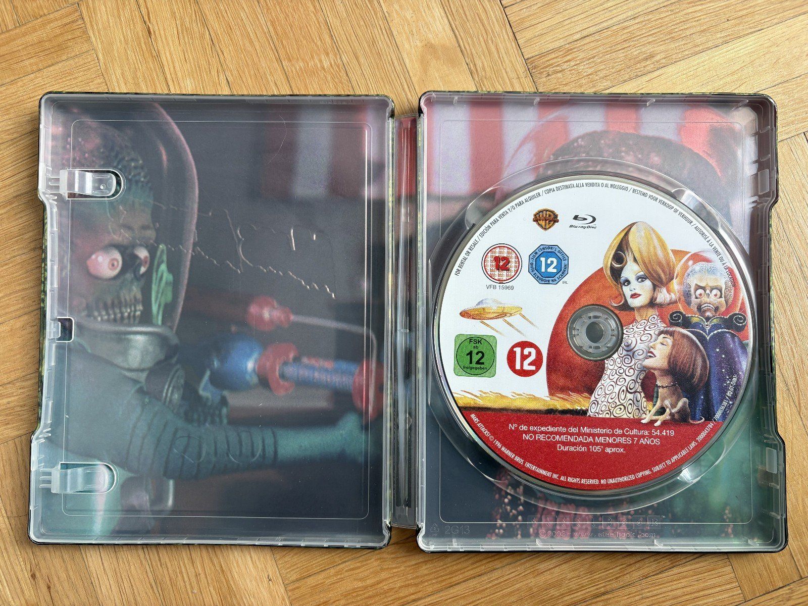 Tous les DVDs: Mars Attacks! - Steelbook - Blu-ray – D'occasion à Zürich par Malcom 1