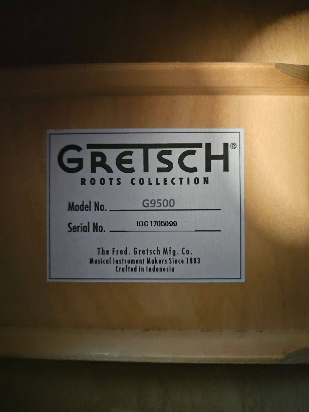 Gretsch Instruments de musique: Gretsch G9500 Jim Dandy – D'occasion à Lufingen par Argannon 1