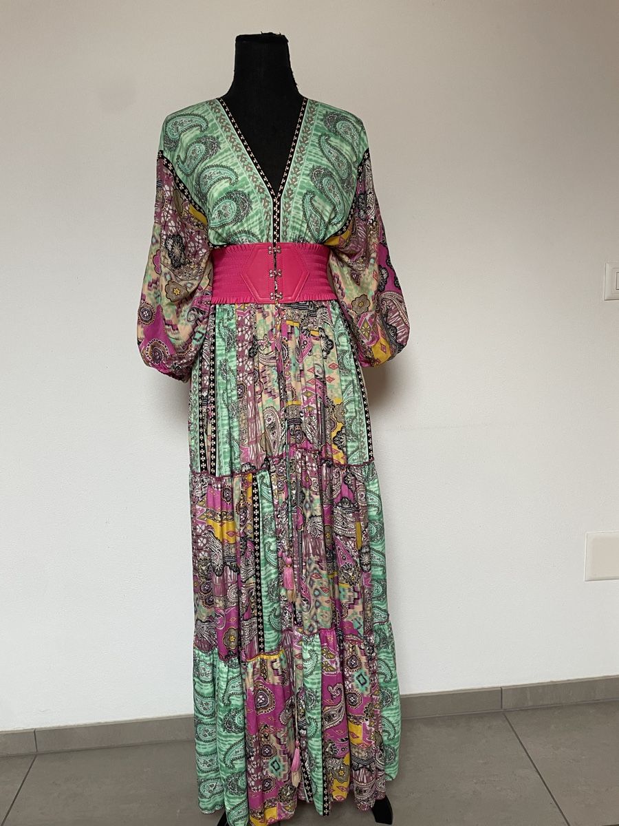 Vestiti: Boho Maxikleid aus Seide – Nuovo (secondo la descrizione) da Sigriswil venduto da ck56
