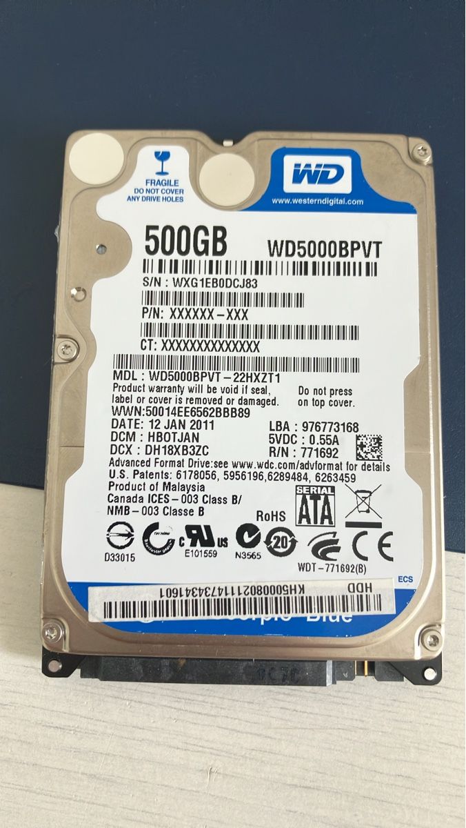 Western Digital Dischi rigidi: WD Festplatte 500GB – Usato da Bellach venduto da Cicciokahn