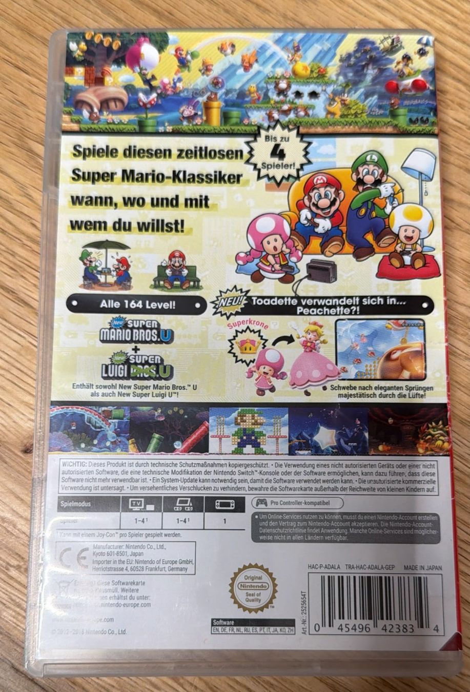Nintendo Giochi: NINTENDO SWITCH SUPER MARIO BROS. U DELUXE – Usato da Zürich venduto da Frei-Occasionen 1