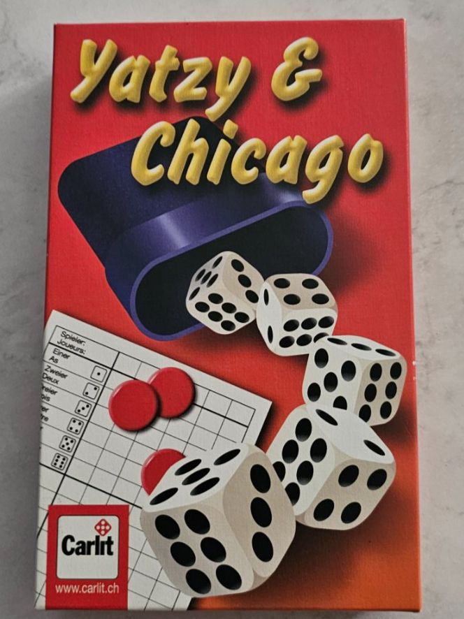 Carlit Spiele: Yatzy & Chicago- Spiel – Gebraucht aus Geuensee von JeMaUrPe