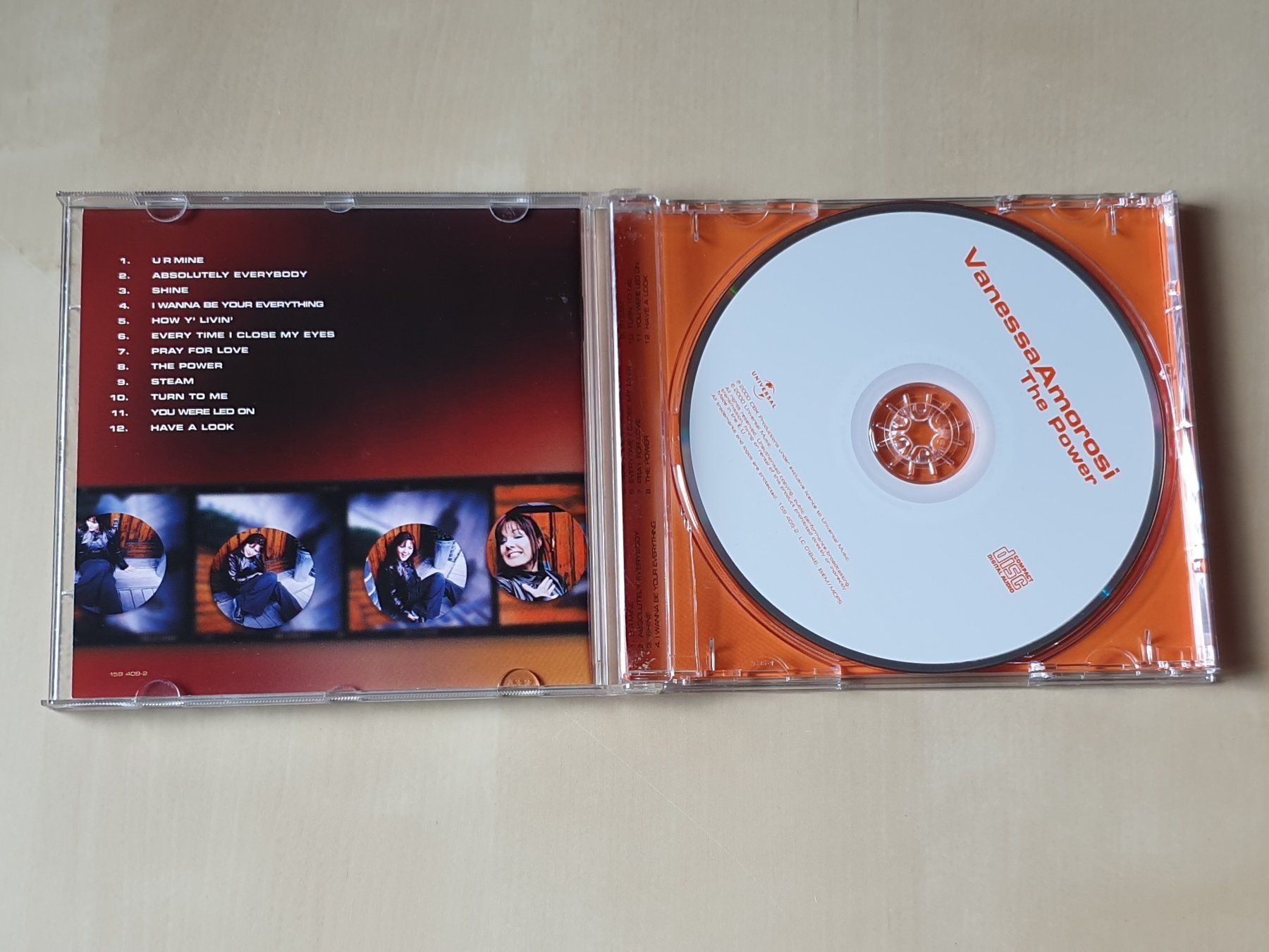 CD: Vanessa Amorosi The Power – Usato da Stansstad venduto da collectorsshop 2