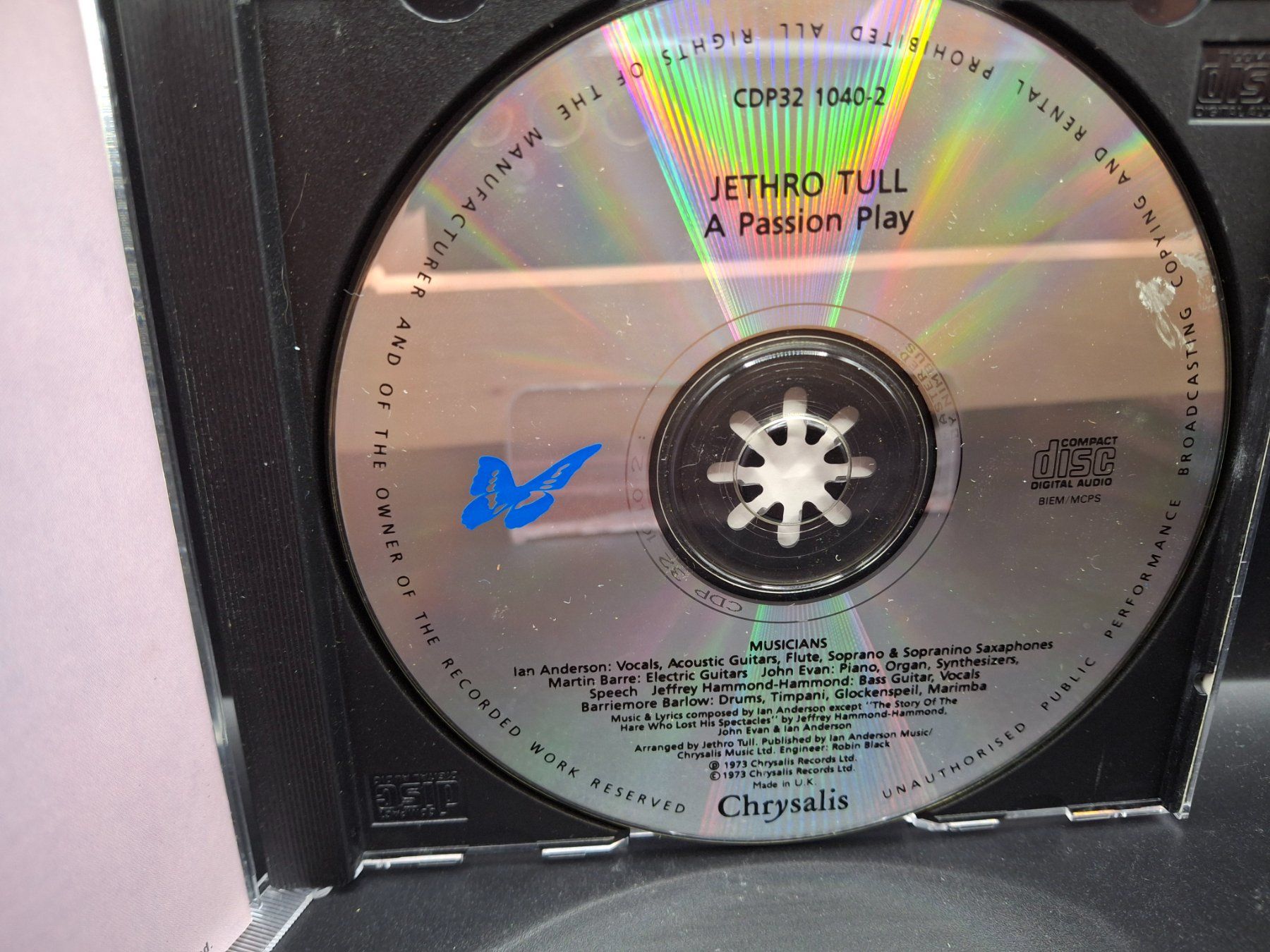 CDs: Jethro Tull – A Passion Play – Gebraucht aus St.Gallen von jalamusic 2