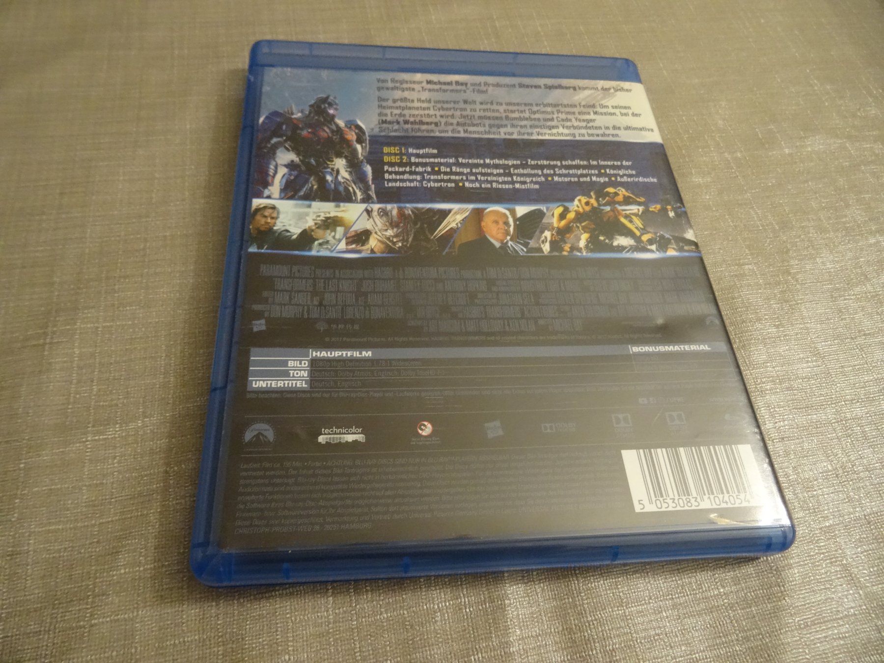 Tutti i DVDs: Transformers: The Last Knight, Blu-ray – Usato da Olten venduto da Disc-Verkauf 2