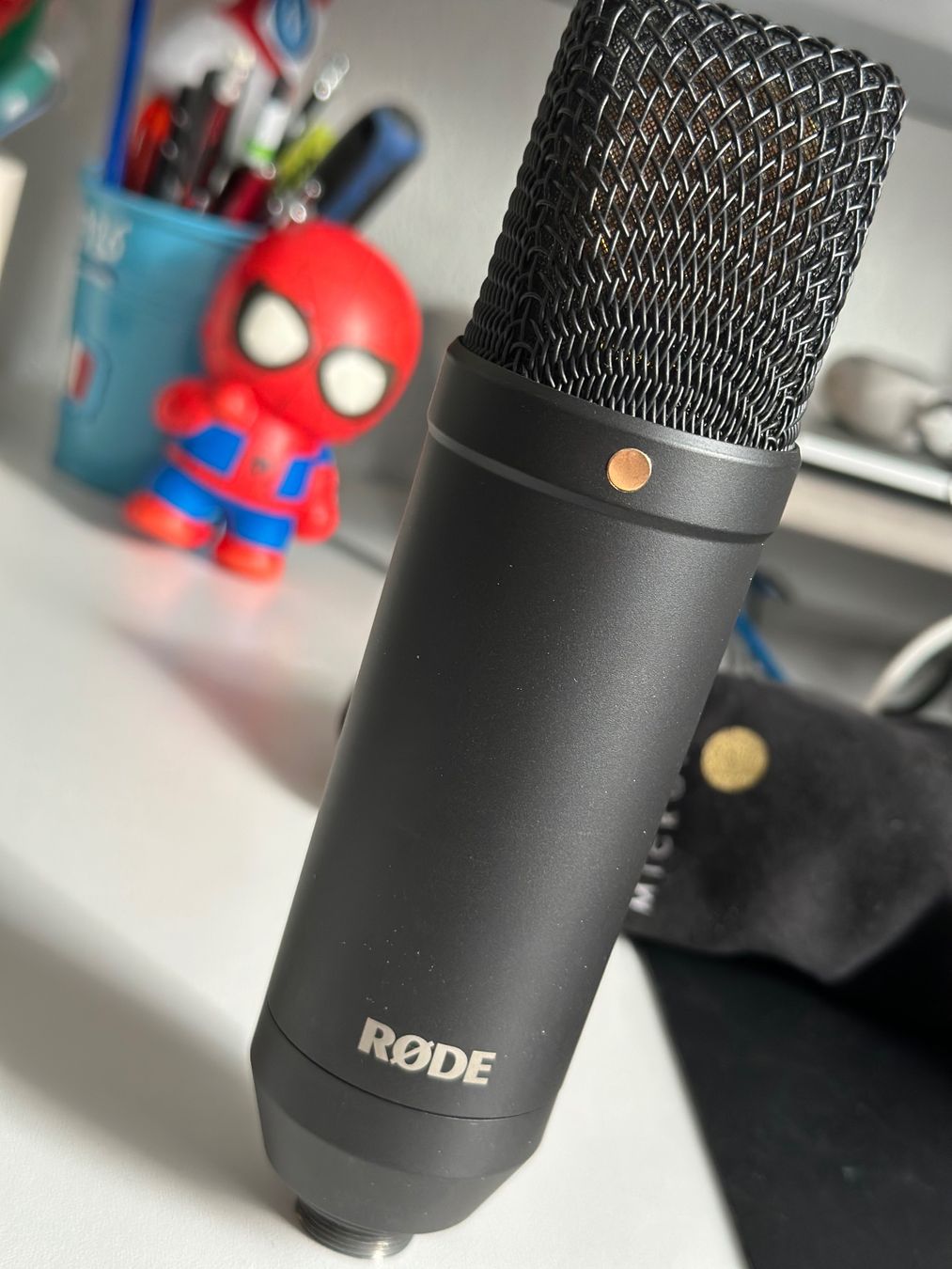 Røde Microfoni: RODE NT1 mit popfilter und spinne – Usato da Reiden venduto da Crick 4