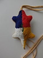 indien SIOUX LAKOTA FETICHE EN PERLE