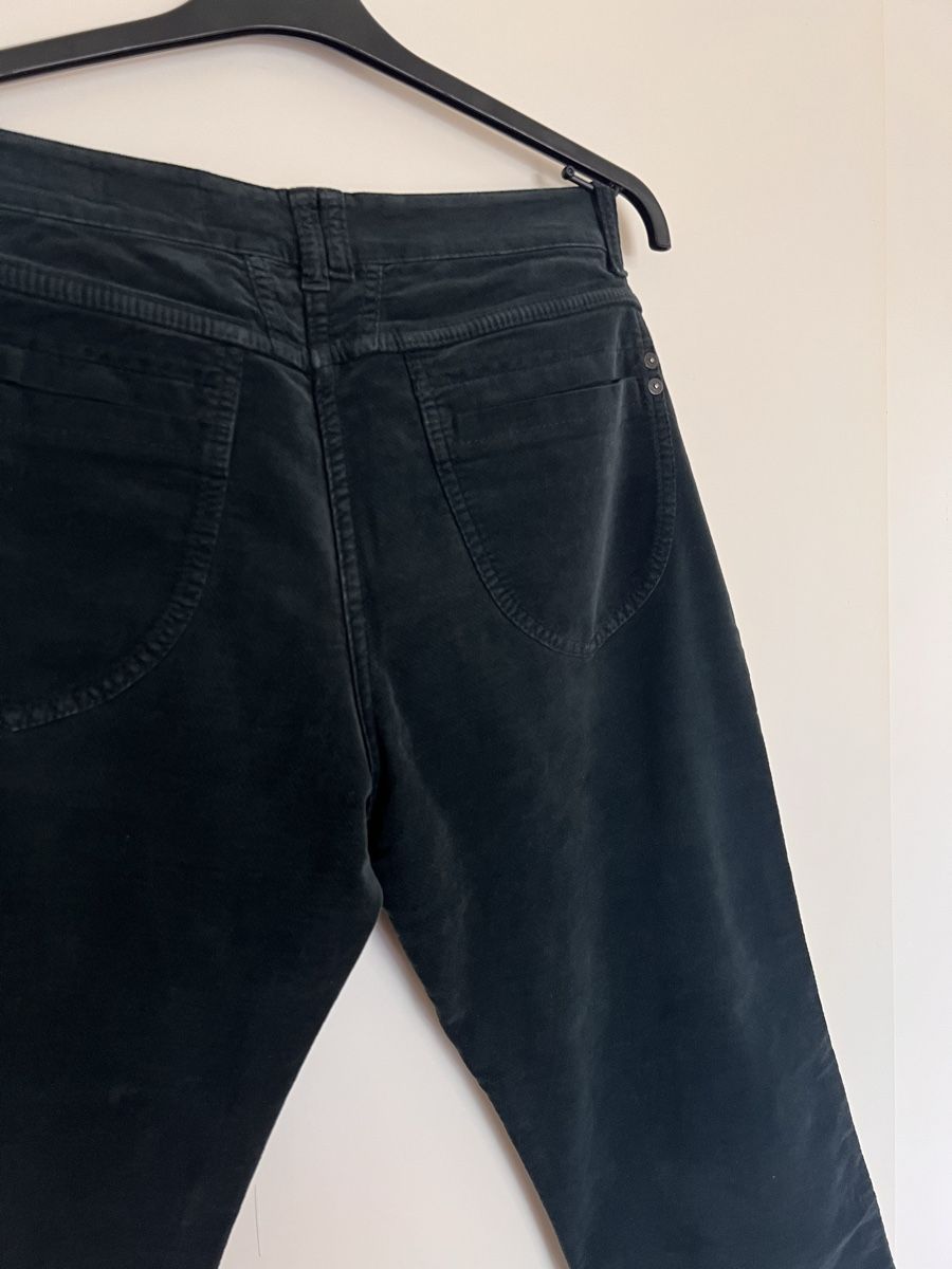 Closed Pantaloni: CLOSED Hose | Samthose | Grösse 40 (IT 46) - Grün – Usato da Zürich venduto da Ka-Scha 2