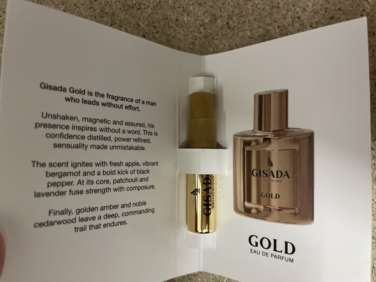 Gisada Parfum & Eau de Toilette: Gisada Gold Eau de Parfum Duftprobe 1.5ml Neu – Neu und originalverpackt aus Nänikon von elifxs 1