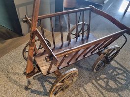 Chariot en chêne fin 19ème
