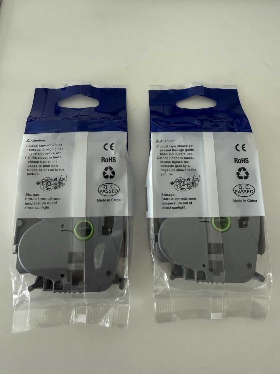 Brother Druckerpatronen & Toner: 2x Bänder für Brother P-Touch – Neu und originalverpackt aus Kilchberg ZH von Dorian7 1