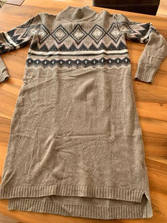 Esprit Traumhaft schönes Strickkleid / Longpullover S braun