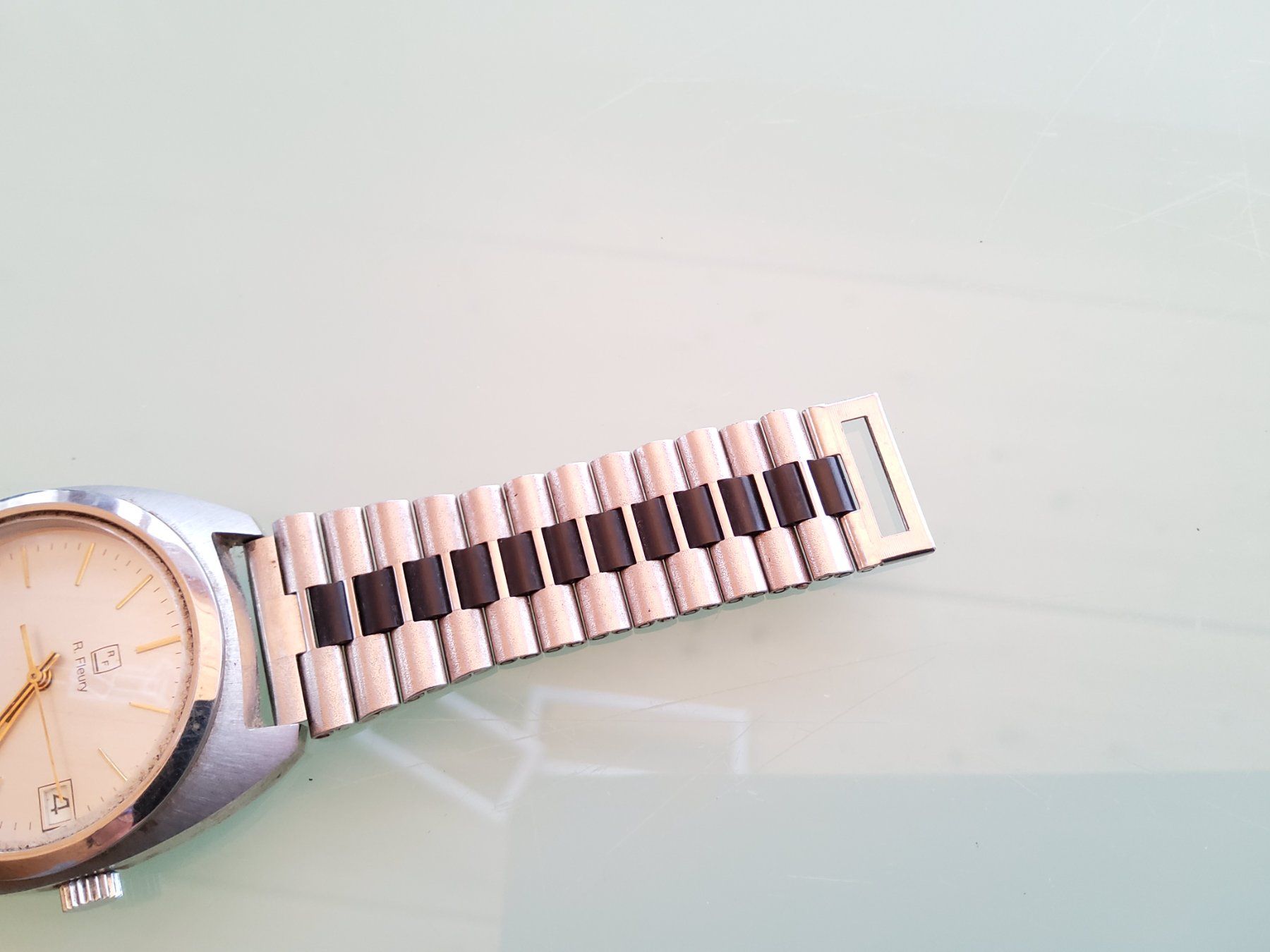 Uhren: Montre bracelet R. Fleury  – Defekt aus Malleray von Broc-Mo 6
