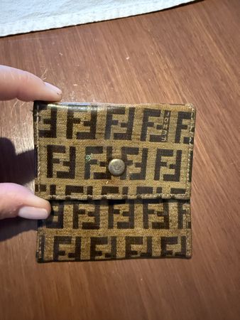 Fendi Vintage Münzen Geldbörse