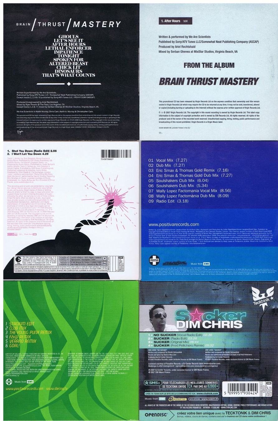 CD: 12 Demo CDs assortiert (Set 6) – Usato da Unterengstringen venduto da Lastchance 1