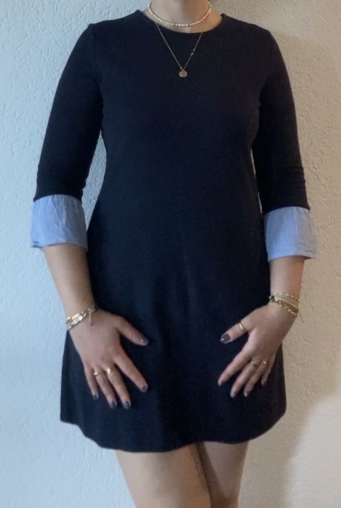 Vestiti: Dunkelblaues Strickkleid, Gr. M – Usato da Ennetbaden venduto da maj_87mn 1