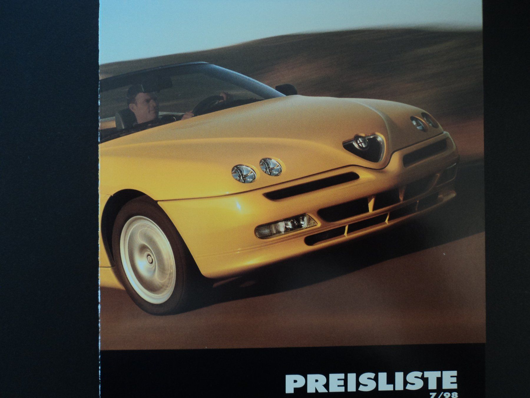 Alfa Romeo Documenti: Prospekt Preisliste Alfa Romeo Spider 1998 – Usato da Schwarzenburg venduto da modelCARama 1