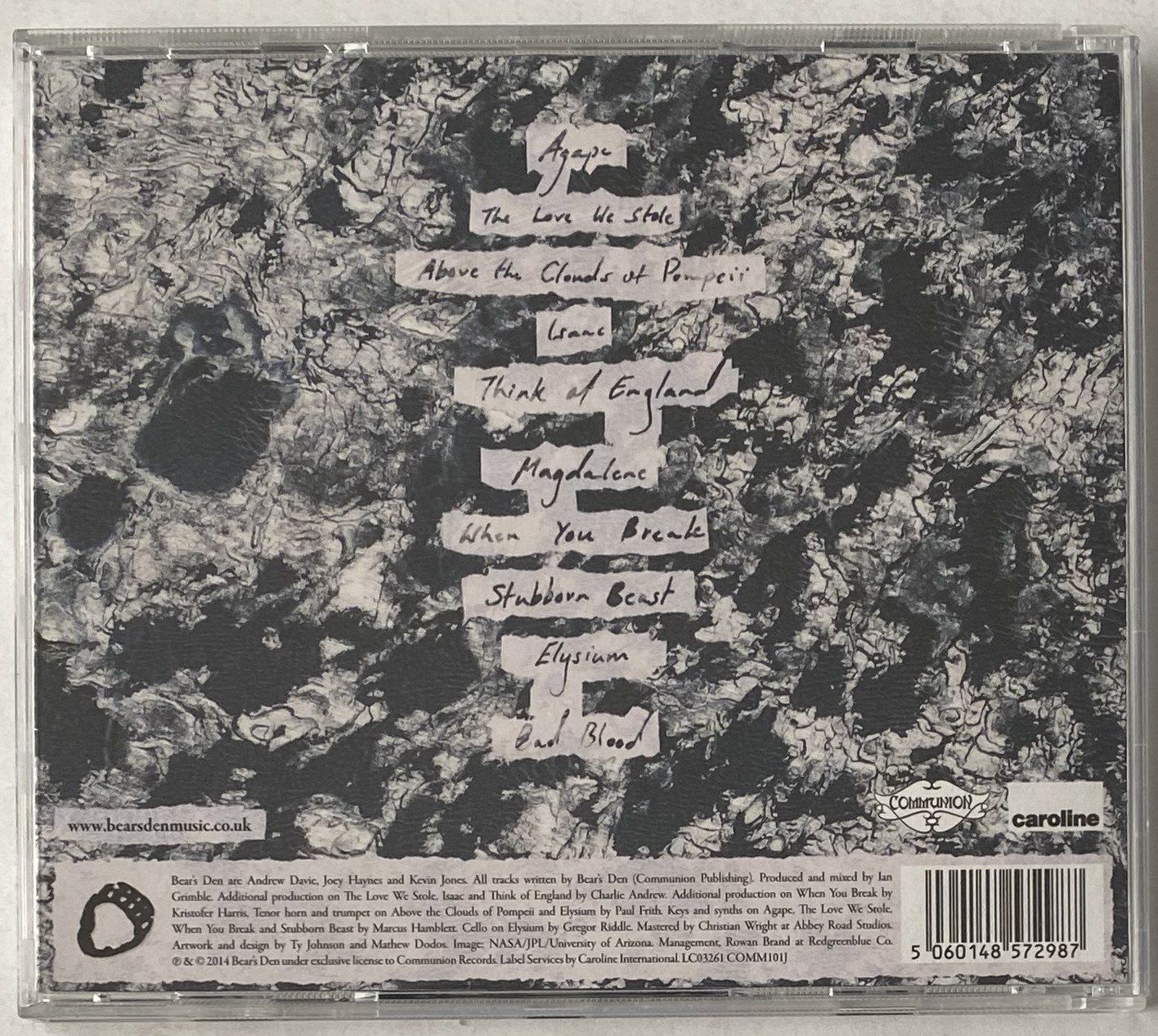 CD: Bear's Den, Islands – Usato da Flums venduto da Asquillo 1