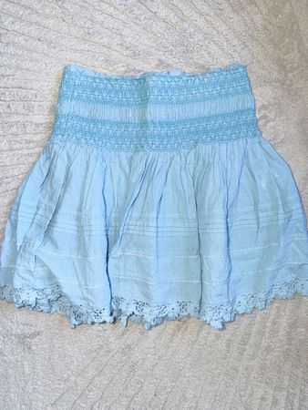 Poupette st barth blue skirt XS NEW